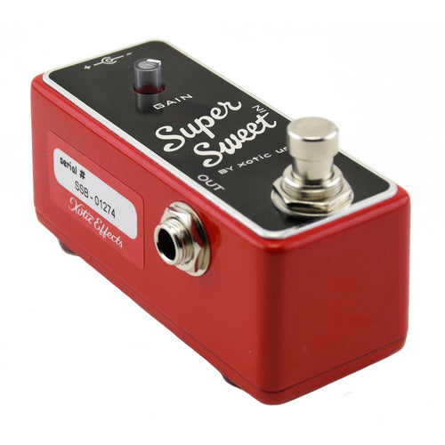 super sweet pedal Xotic Super Sweet Booster