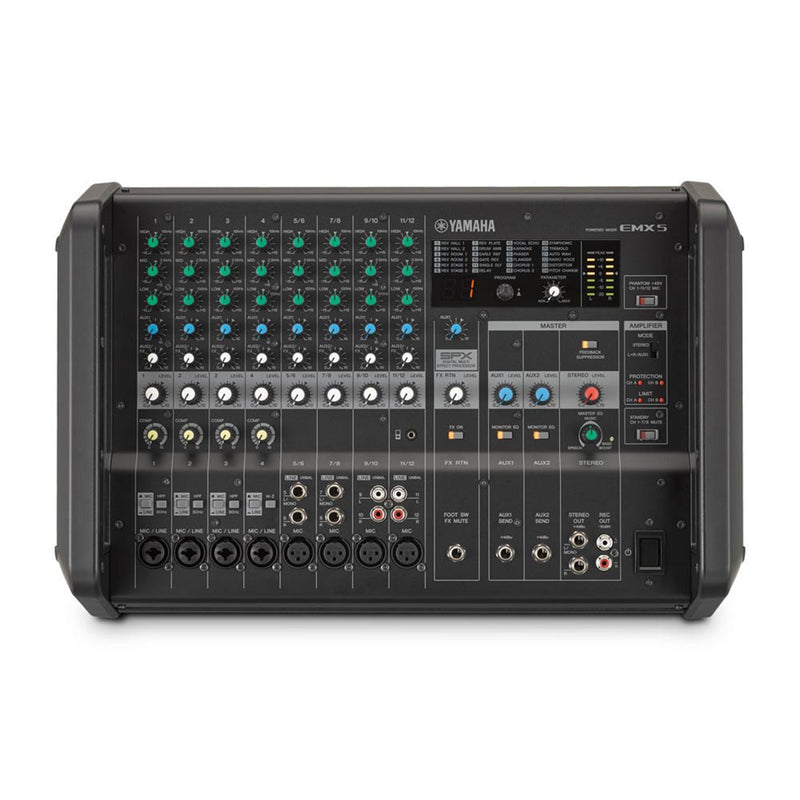 Yamaha 12 Input Stereo Powered Mixer - 1260 Watt