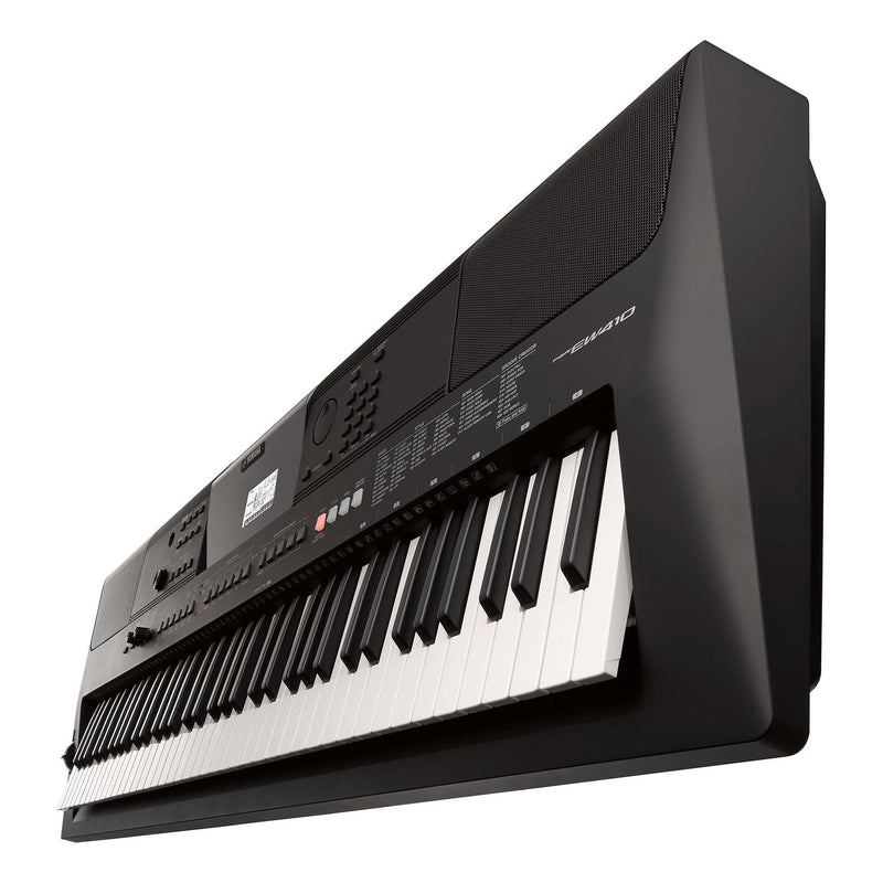 Yamaha PSR-EW410 76 Key High Level Portable Keyboard With PA300 AC Power Adapter