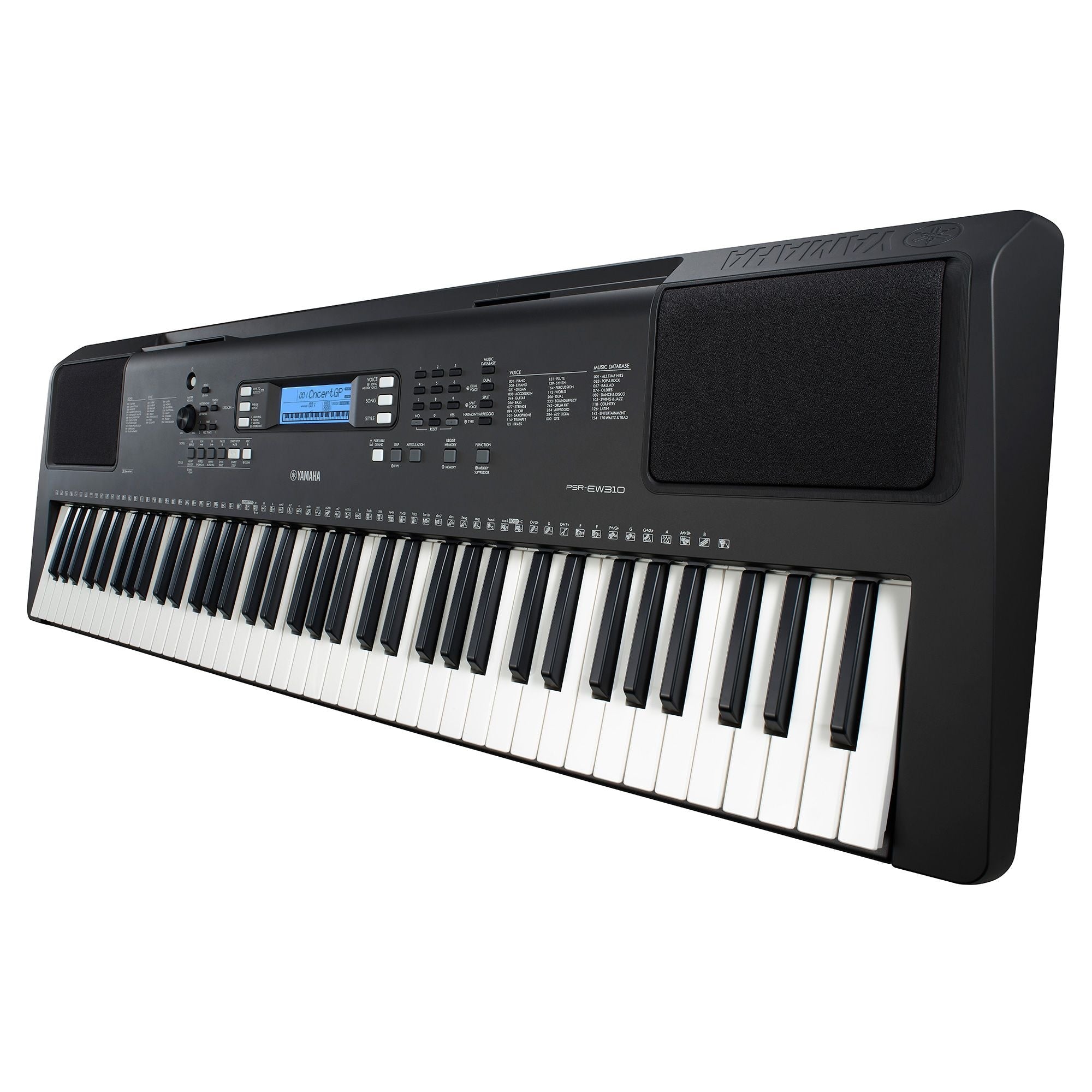 YAMAHA PSR-EW310 76鍵電子キーボード フルセット（スタンド付） Yamaha PSR-EW310 76-Key Portable Arranger – Russo Music