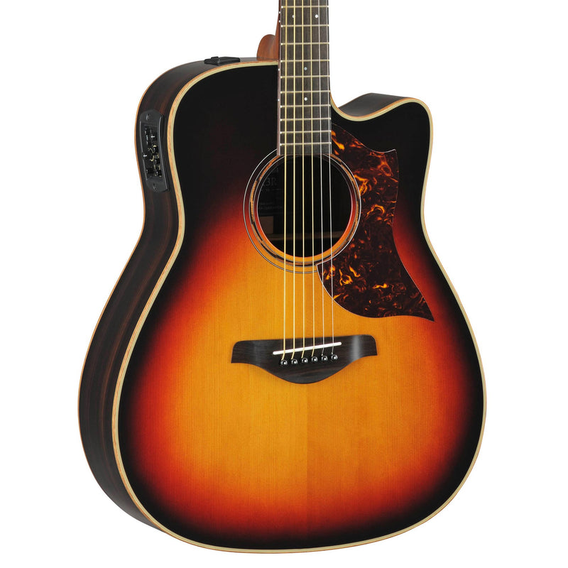 Yamaha A-Series All Solid Dreadnought With Electronics - Vintage Sunburst