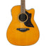 Yamaha A1 Series Folk AC/EL with Cutaway, Vintage Natural