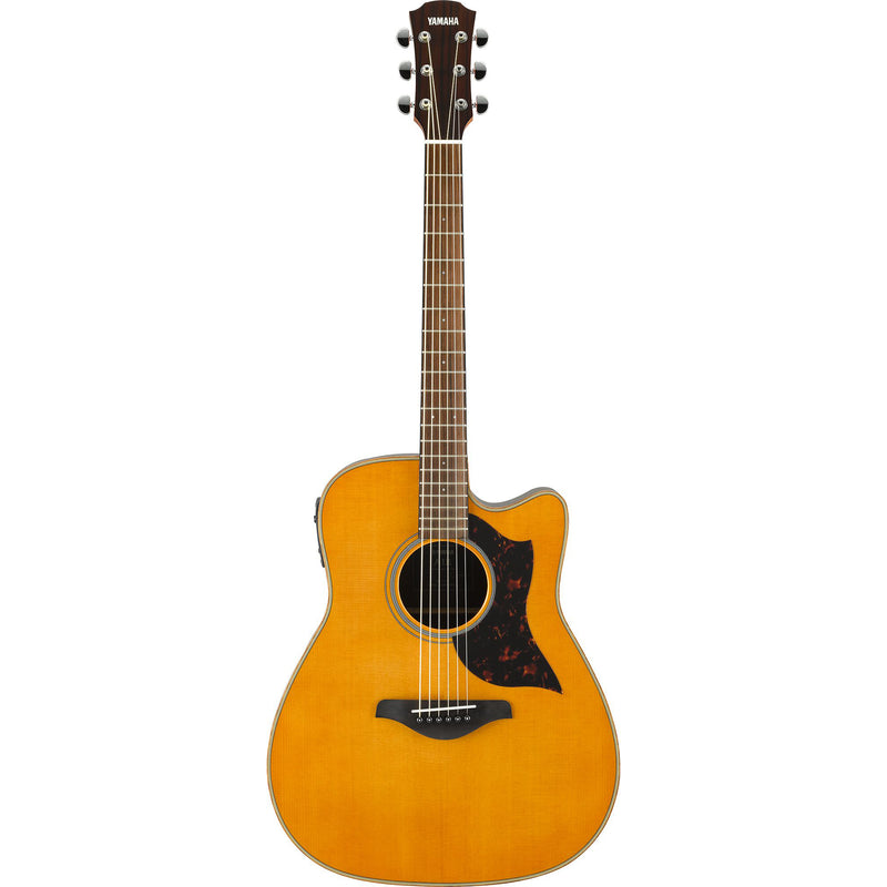 Yamaha A1 Series Folk AC/EL with Cutaway, Vintage Natural