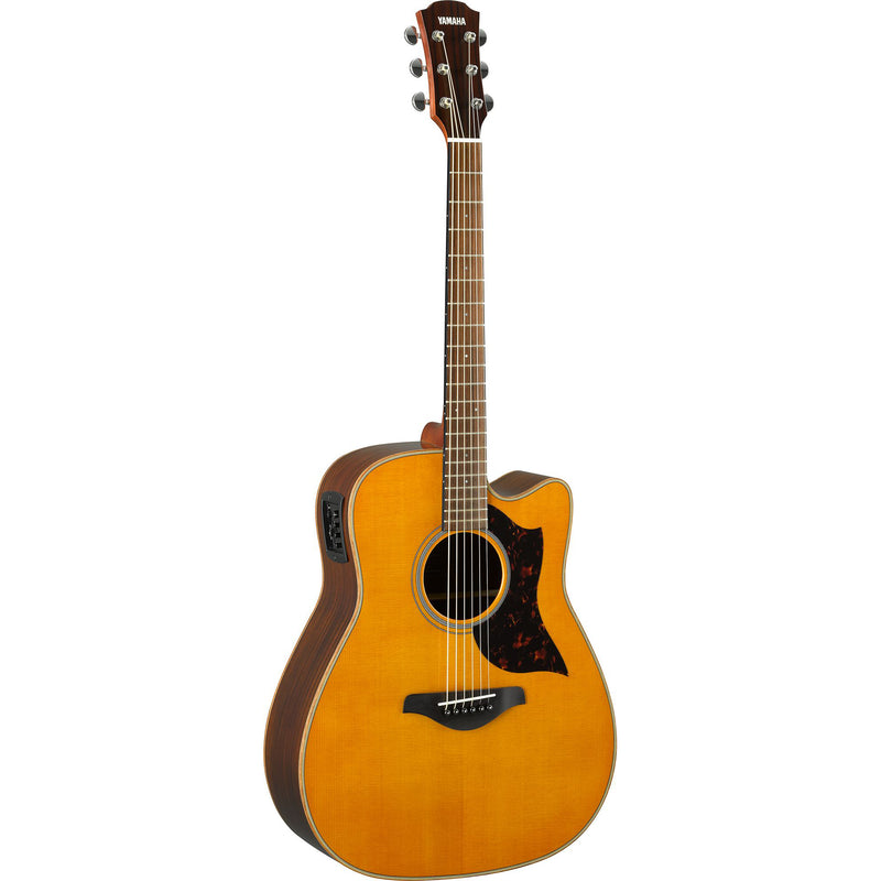 Yamaha A1 Series Folk AC/EL with Cutaway, Vintage Natural