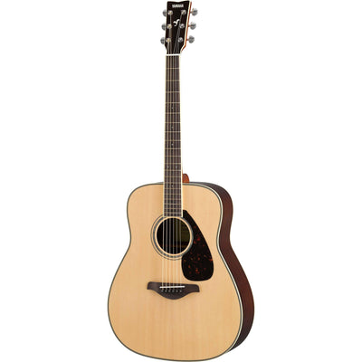 Yamaha Folk Guitar FG830 - Solid Sitka Spruce Top - Natural