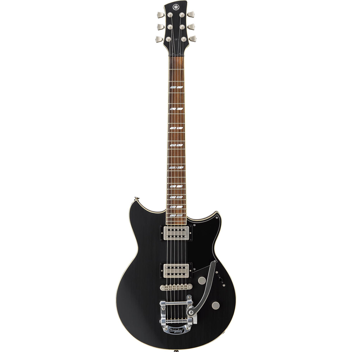 Yamaha RS720B Revstar Double Cutaway Mahogany Flame Maple, Shop Black