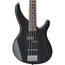 Yamaha TRBX 4 String Bass, Agathis Body, Flame Mango Top, Trans Black