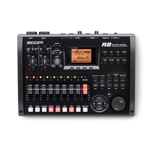 Zoom R8 8-Track Recorder/ Interface/ Controller/ Sampler
